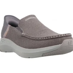 Mocassins*Skechers Slip Ins Parson Ralven Grey